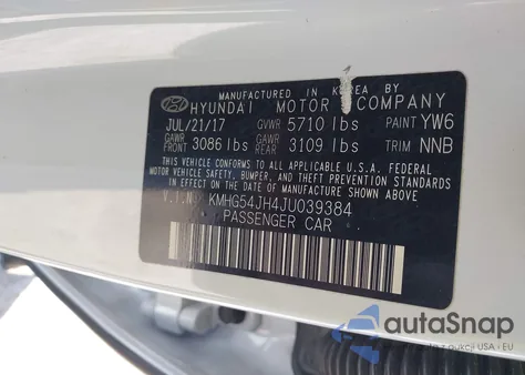 2018 Genesis G90 5.0 Ultimate из США, поврежденный, VIN KMHG54JH4JU039384